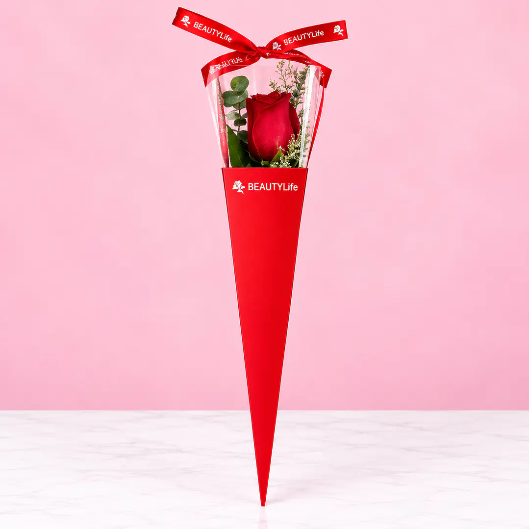 Rosa Roja Artificial Amor que Perdura 🌹❤️ 1