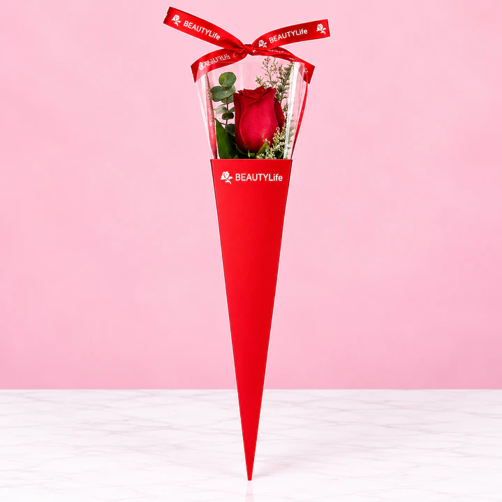 Rosa Roja Artificial Amor que Perdura 🌹❤️ 1