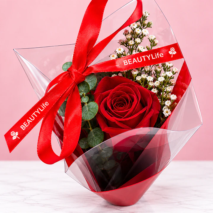 Rosa Roja Artificial Amor que Perdura 🌹❤️ 2