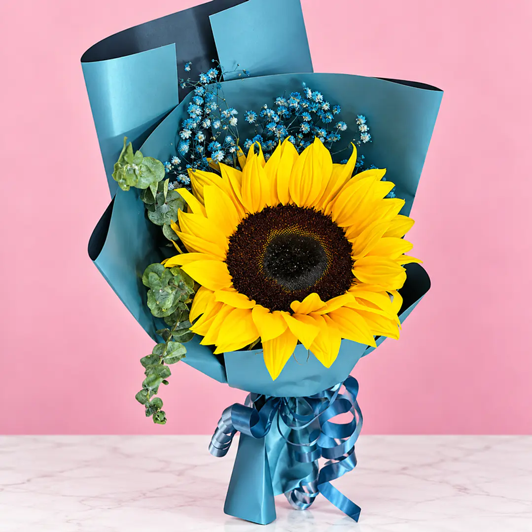 🌻💙 Ramo de Girasol Cielo de Girasoles ✨ 3
