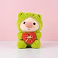 🐷💚 Cerdito de Peluche con Disfraz de Ranita y Corazón Rojo – Un Abrazo Lleno de Amor ❤️ - Miniatura 1