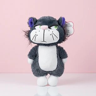 🐱🖤 Peluche Lucifer – El Travieso Gatito de Cenicienta