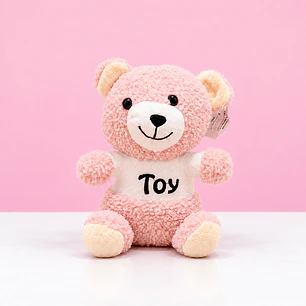 🧸 Osito de Peluche Toy Rosa 💗