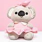 🐨🎀 Koala Bailarina de Peluche – Vestido Rosado 💕 - Miniatura 1