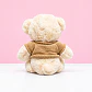 🧸🤍Osito de Peluche Crema con Suéter Beige – Un Abrazo Lleno de Amor - Miniatura 3