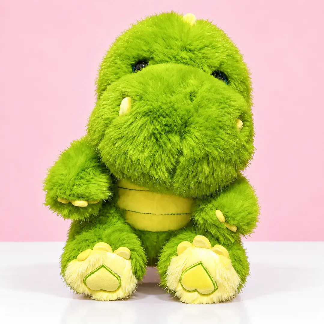 🦖💚 Dinosaurio de Peluche Verde – Un Abrazo Prehistórico Lleno de Ternura 1