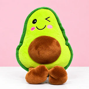 🥑💚 Aguacate de Peluche Sonriente – Un Regalo Lleno de Ternura