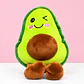 🥑💚 Aguacate de Peluche Sonriente – Un Regalo Lleno de Ternura - Miniatura 1