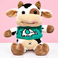 🐮💚 Vaquita de Peluche con Suéter Verde – Dulce y Adorable 🌸 - Miniatura 1