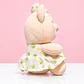 🐷🎀 Cerdita de Peluche con Vestido Floral – Dulce y Encantadora 💕 - Miniatura 2