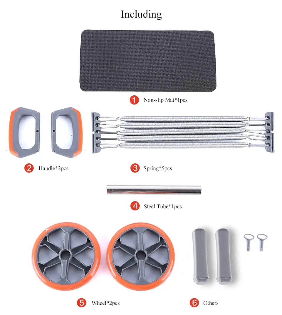 Set Abdominal para Entrenamiento de Core – Pack Fitness Completo en Casa 5