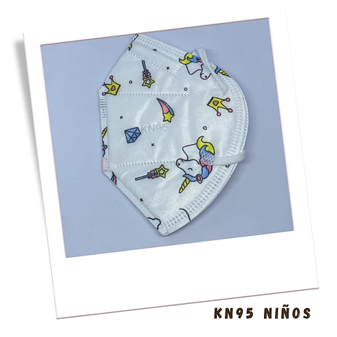 Mascarillas KN95 para Niños con Diseños