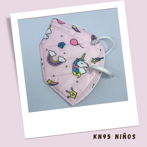 Mascarillas KN95 para Niños con Diseños