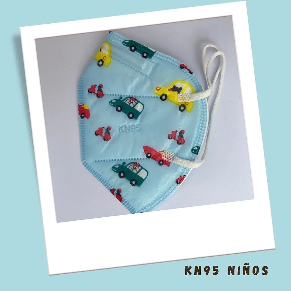 Mascarillas KN95 para Niños con Diseños 3