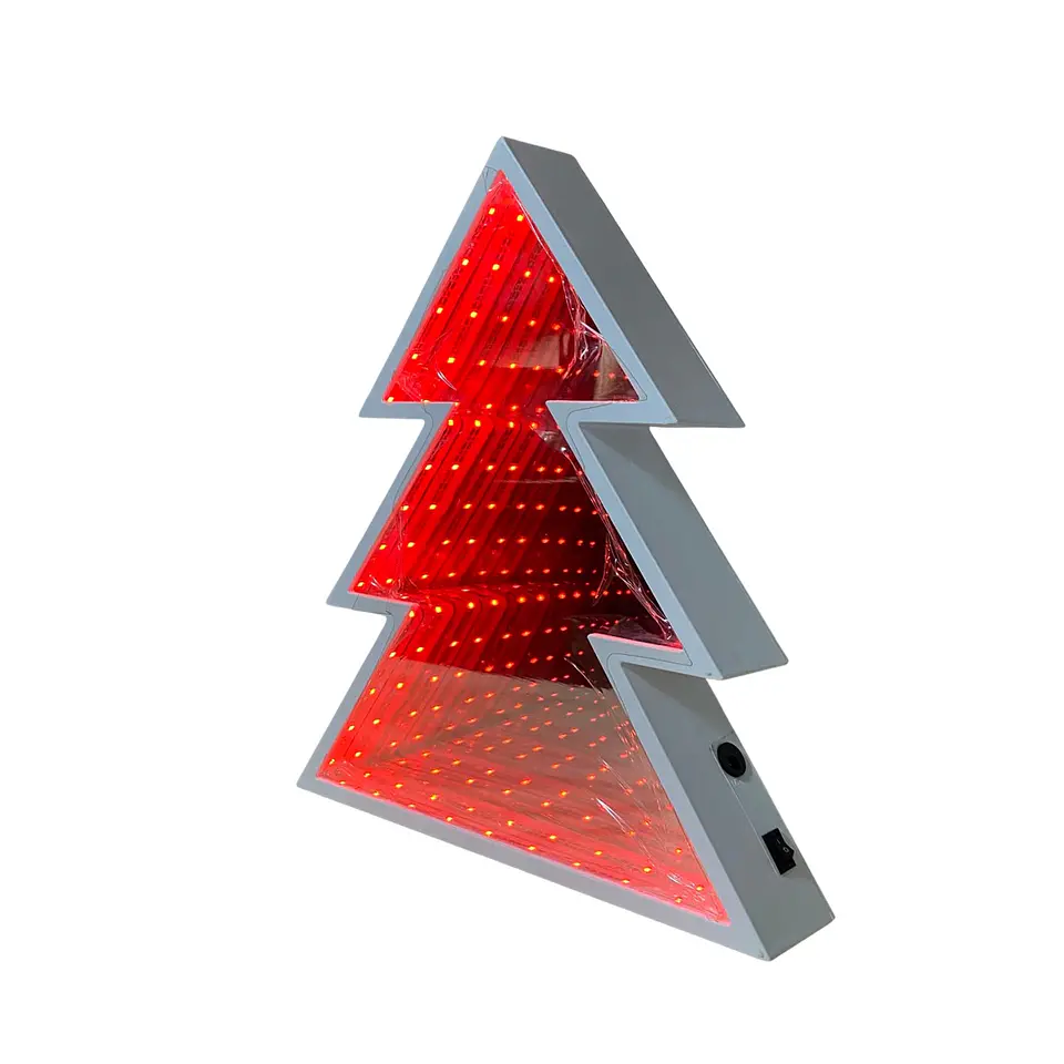 Pino LED Navideño 30 cm – Luces con Pilas o USB 6