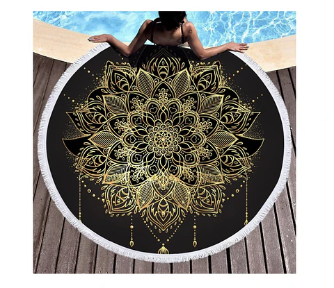 Toalla Redonda de Playa 150 cm