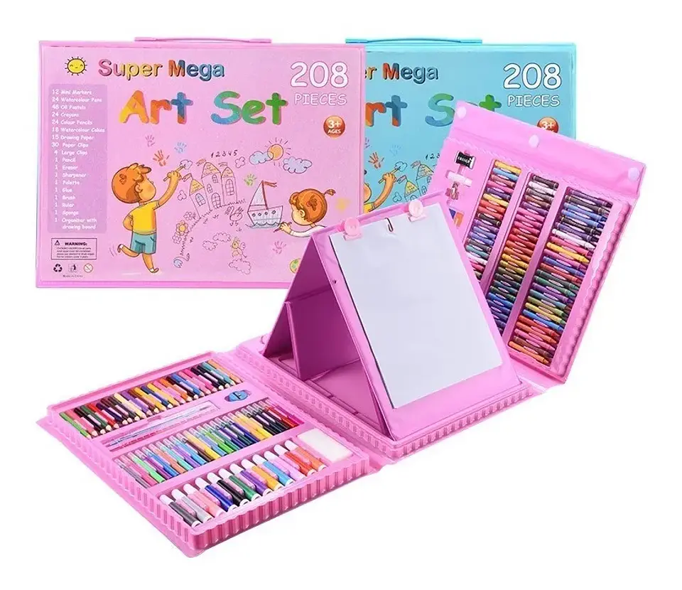 Set de 208 Piezas de Arte Para Dibujo 1