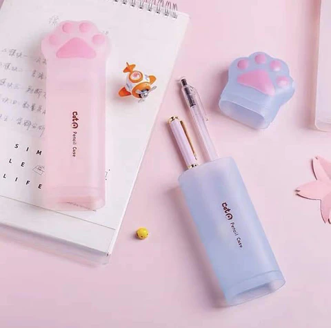 Estuche Patita de Gato Kawaii