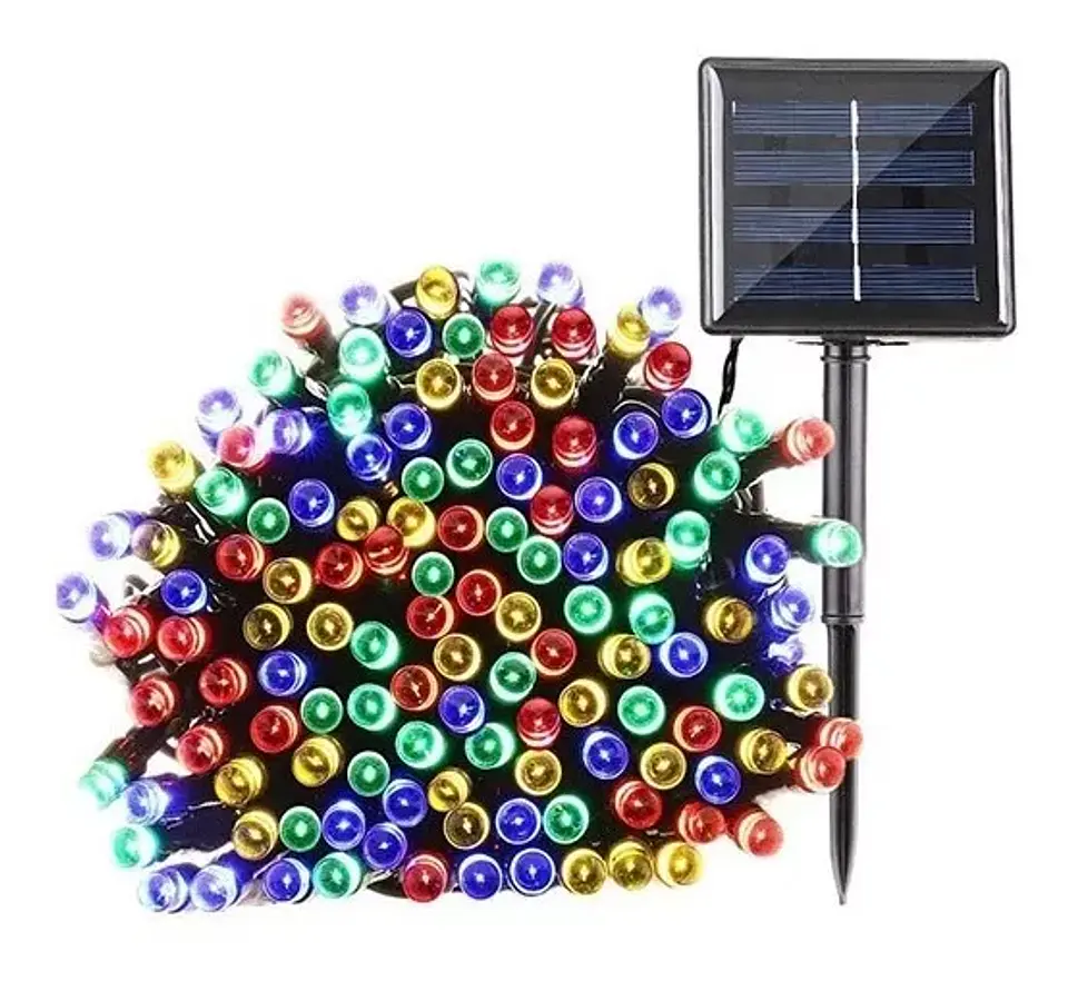 Guirnalda Solar 300 Luces LED Multicolor 5