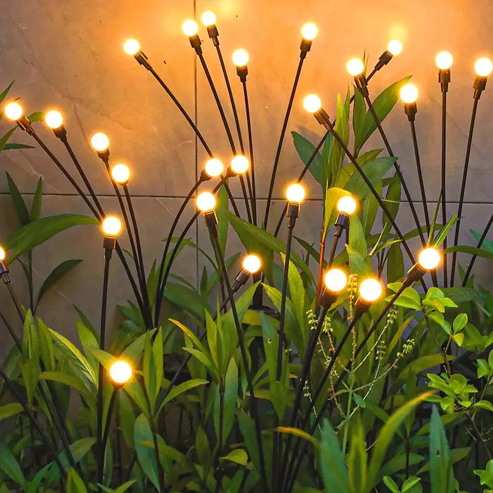 Set 6 Luces Solares para Jardín – Estacas LED Luz Cálida 6