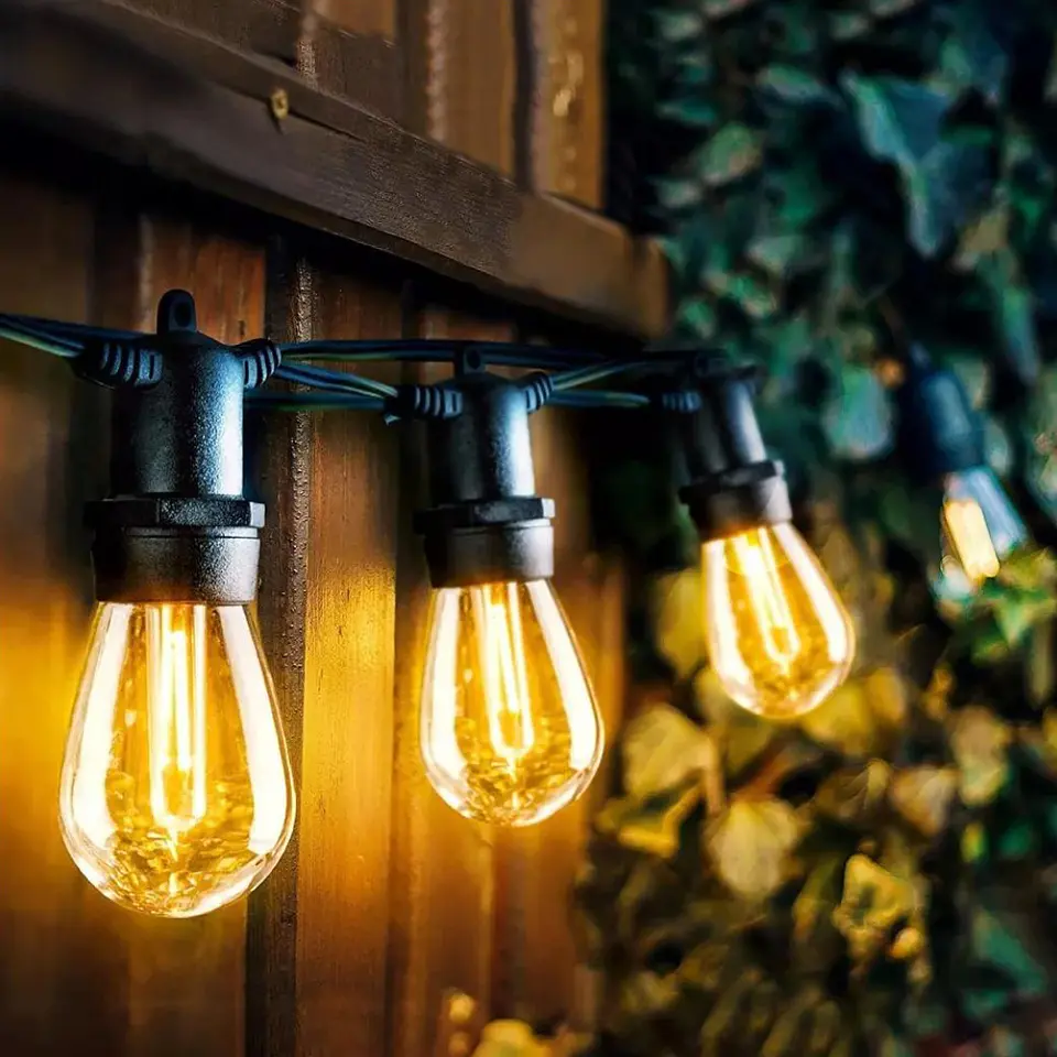 Guirnalda Solar 10 Ampolletas LED Luz Cálida | Sin Cables para Jardín y Terraza 3