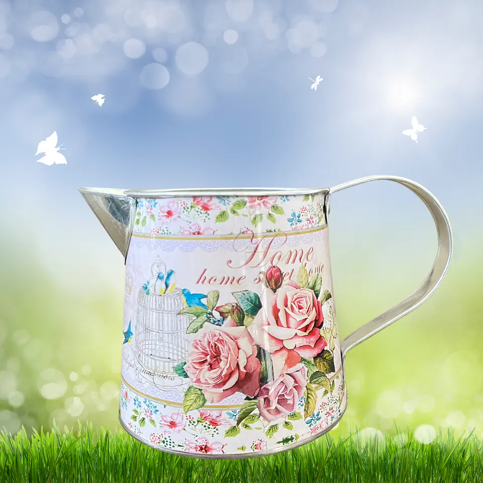 Regadera Metálica Mediana Decorativa 6