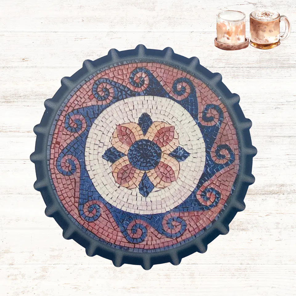 Posavasos Cerámica 6 Diseños 5
