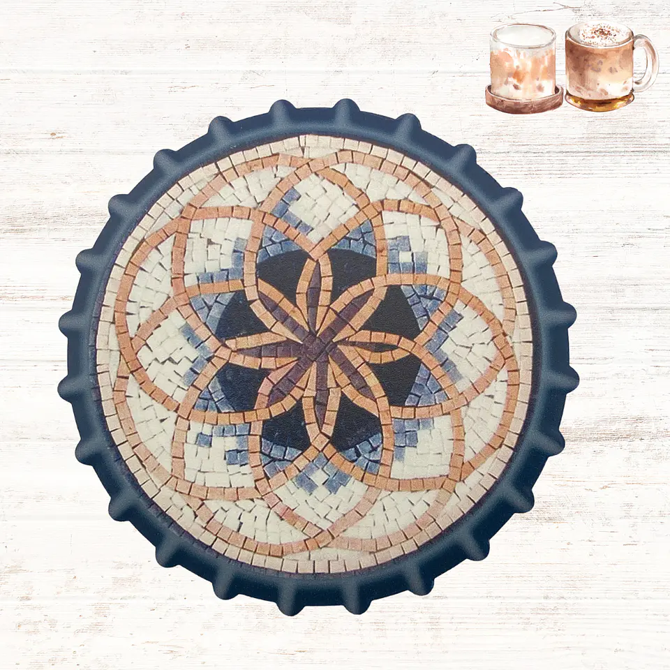 Posavasos Cerámica 6 Diseños 7