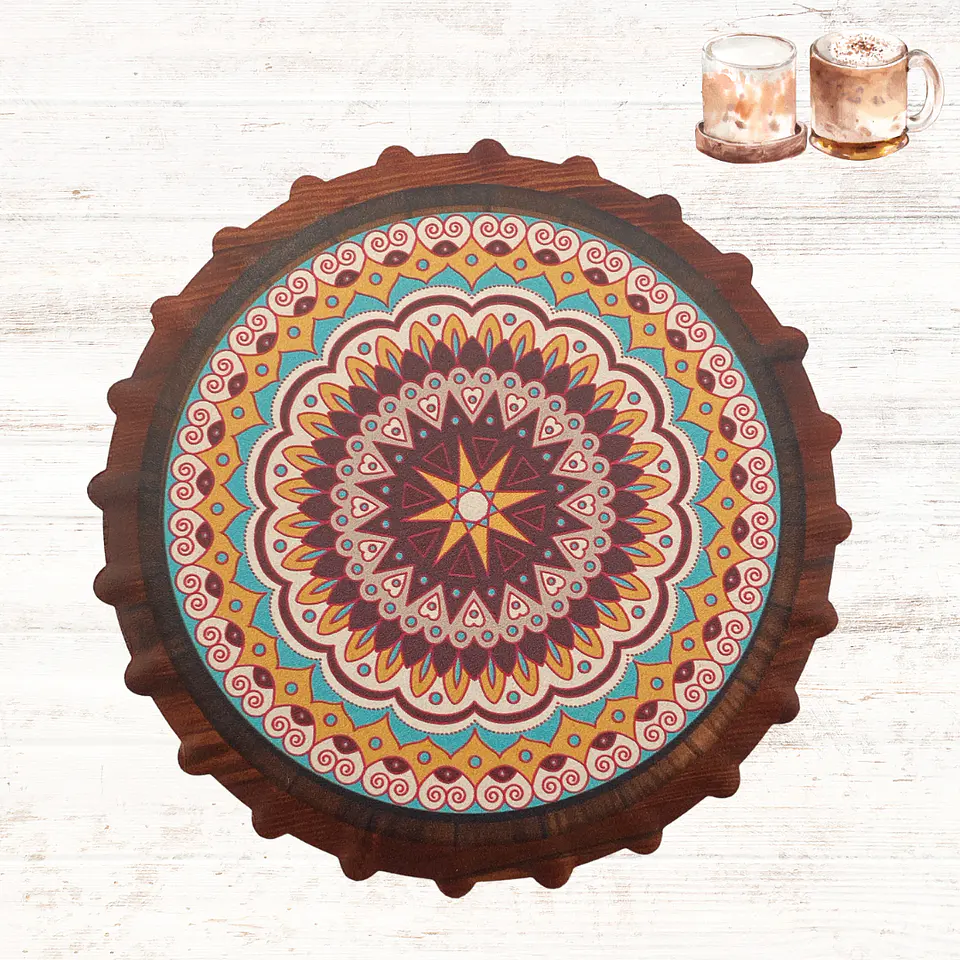 Posavasos Cerámica 6 Diseños 8