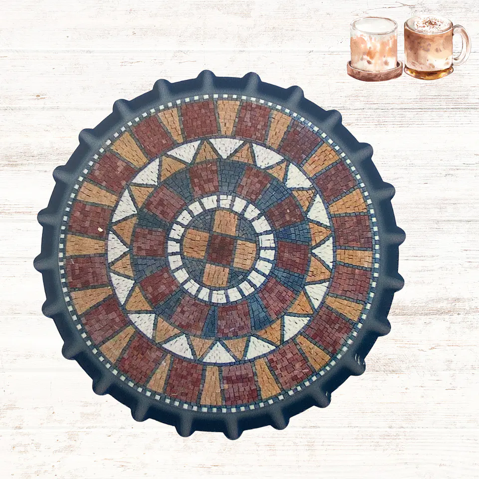 Posavasos Cerámica 6 Diseños 9