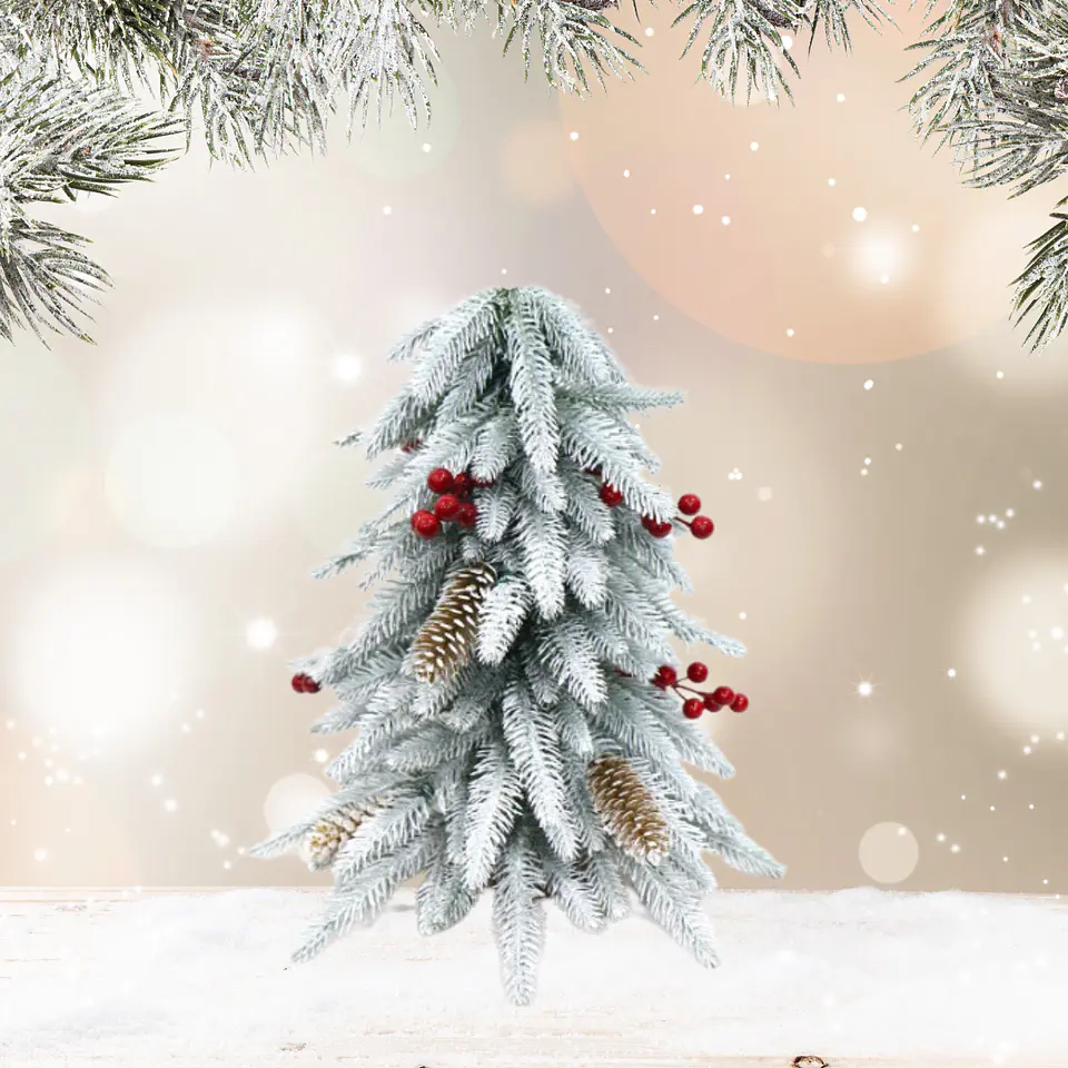 Árbol de Navidad 40 cm. Incluye luz hada 3