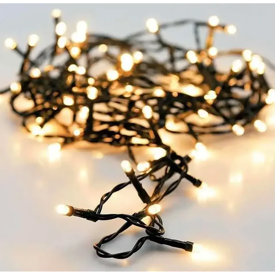 1000 Luces LED Navideñas Luz Cálida 2