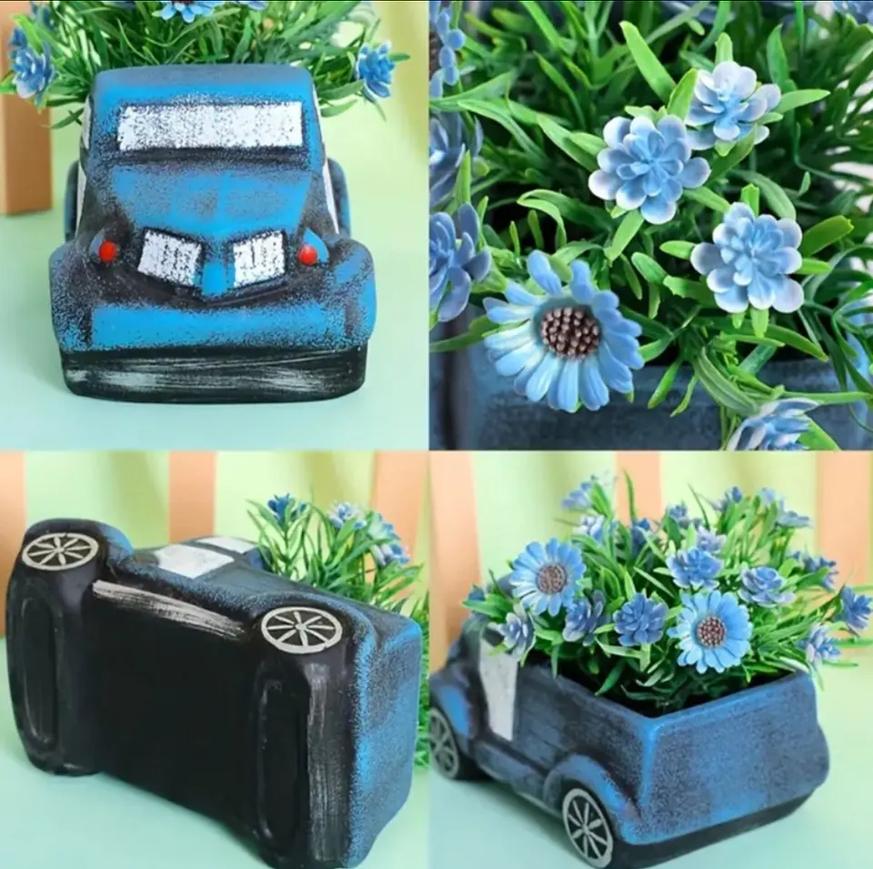 Macetero Decorativo de Camioneta 2