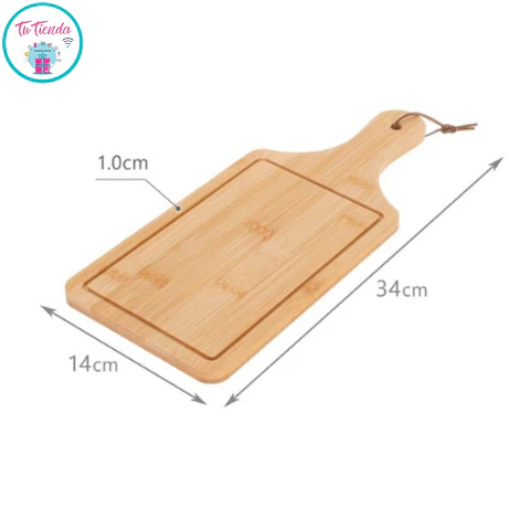Tabla de Picar de Madera 14x34 cm