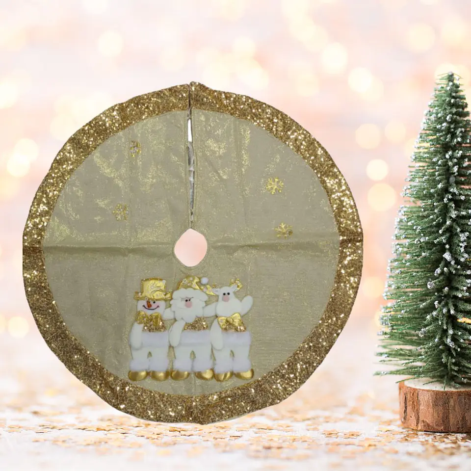 Pie de Árbol Navidad. Faldón 3