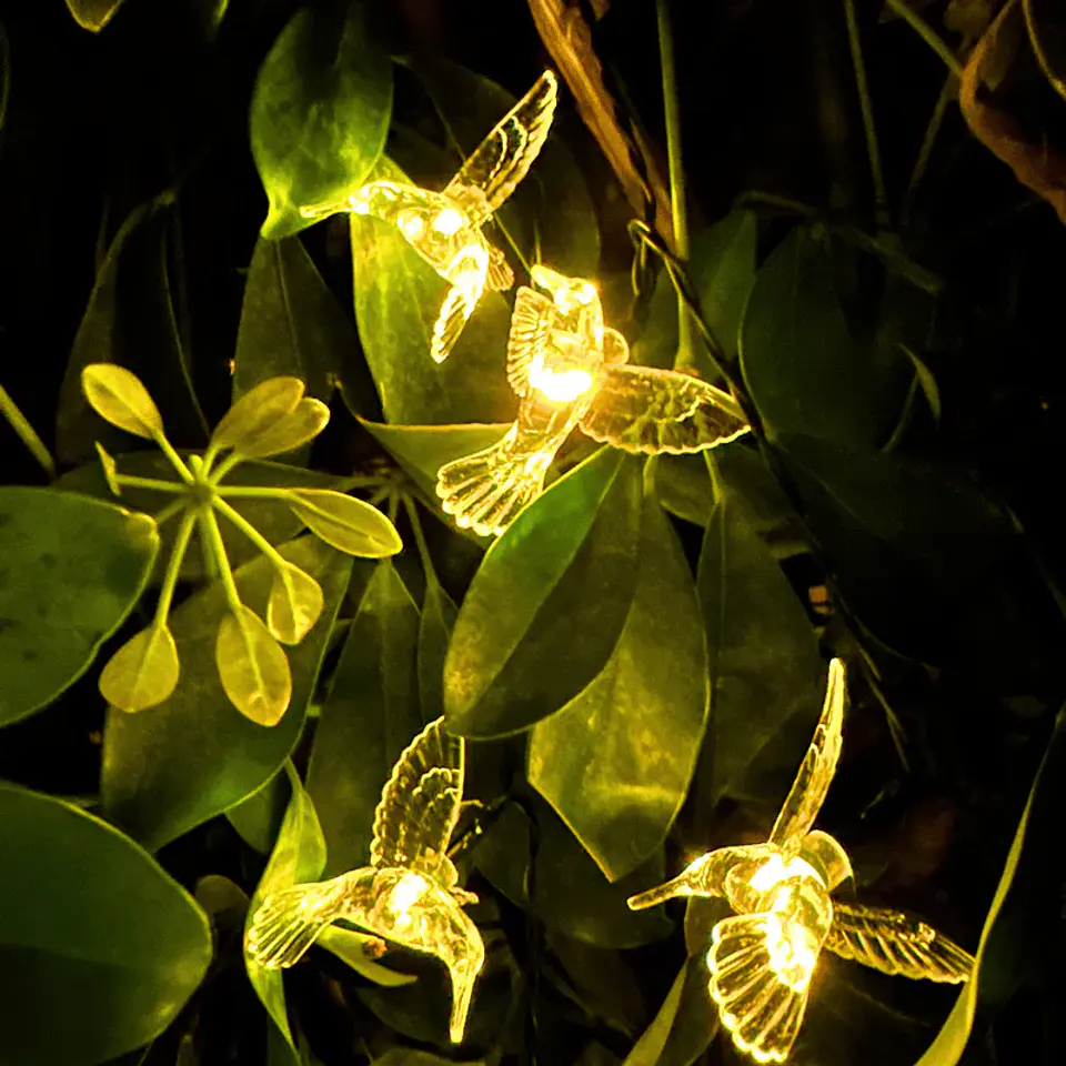 Guirnalda Solar Colibríes LED 5 Metros 6