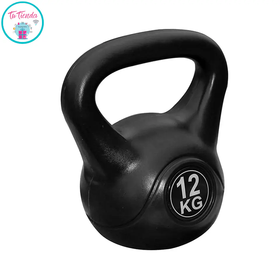 Kettlebell 12 kg Pesa Rusa para Entrenamiento Funcional Profesional y Fuerza 2