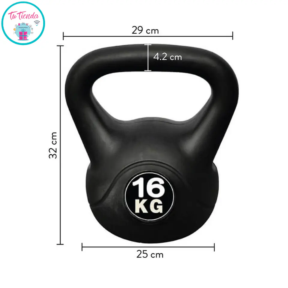 Kettlebell 16 kg Pesa Rusa para Entrenamiento Funcional de Alto Rendimiento 3