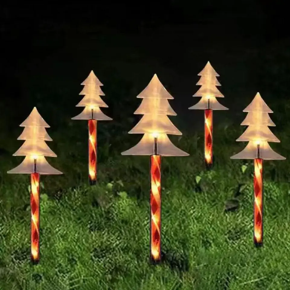 Estacas Solares Navideñas Diseños  4