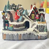 Villa Musical Navideña Pascuero con Luz LED