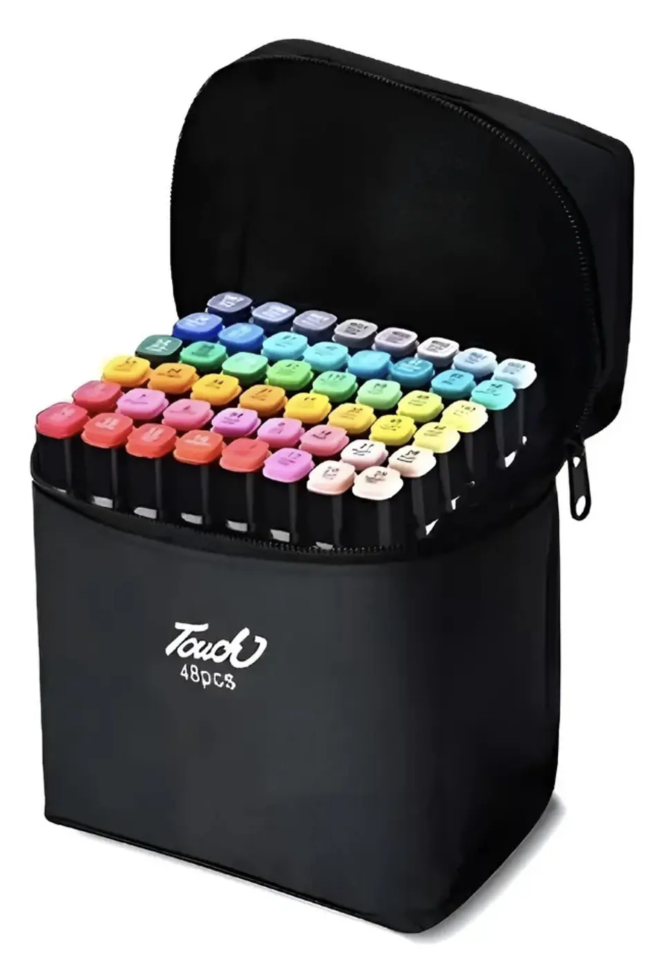 Set 48 Plumones Doble Punta Colores 1
