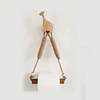 Porta Papel Higiénico Decorativo de Madera 2 Modelos