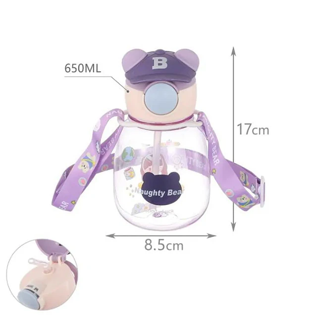 Botella de Agua Infantil Naughty Bear 650ml 
