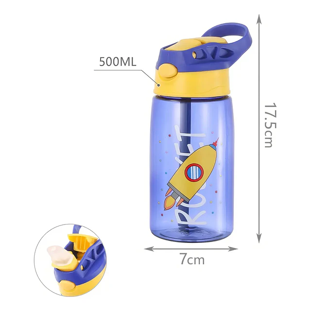 Botella de Agua Infantil 500ml