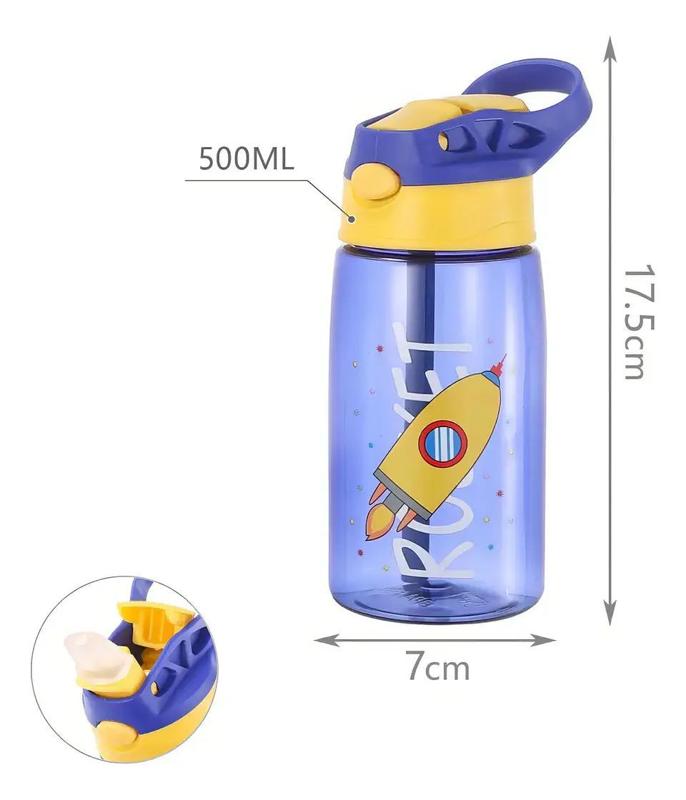 Botella de Agua Infantil 500ml 5