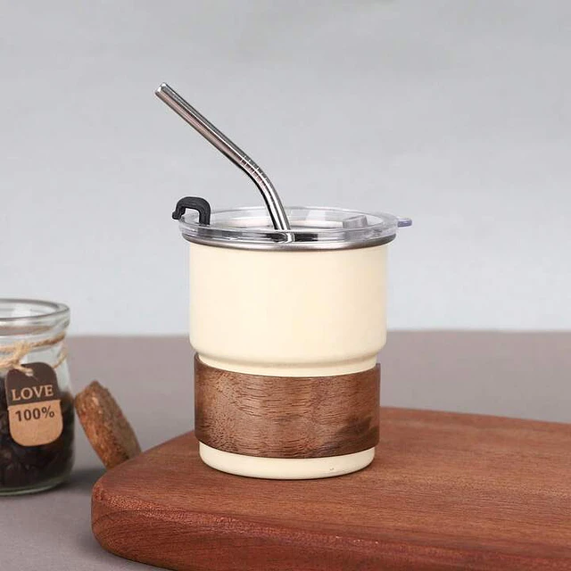 Taza de Café Acero Inoxidable 300ml
