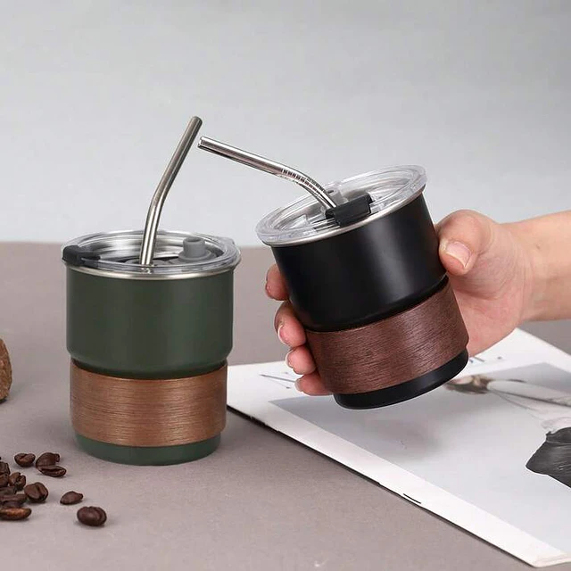 Taza de Café Acero Inoxidable 300ml