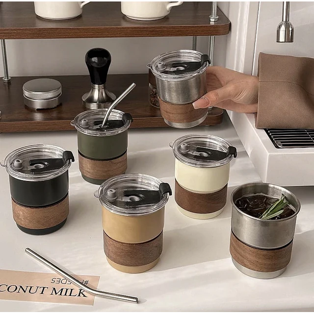 Taza de Café Acero Inoxidable 300ml