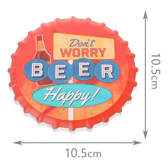 Set 4 Posavasos Diseño Cervecero