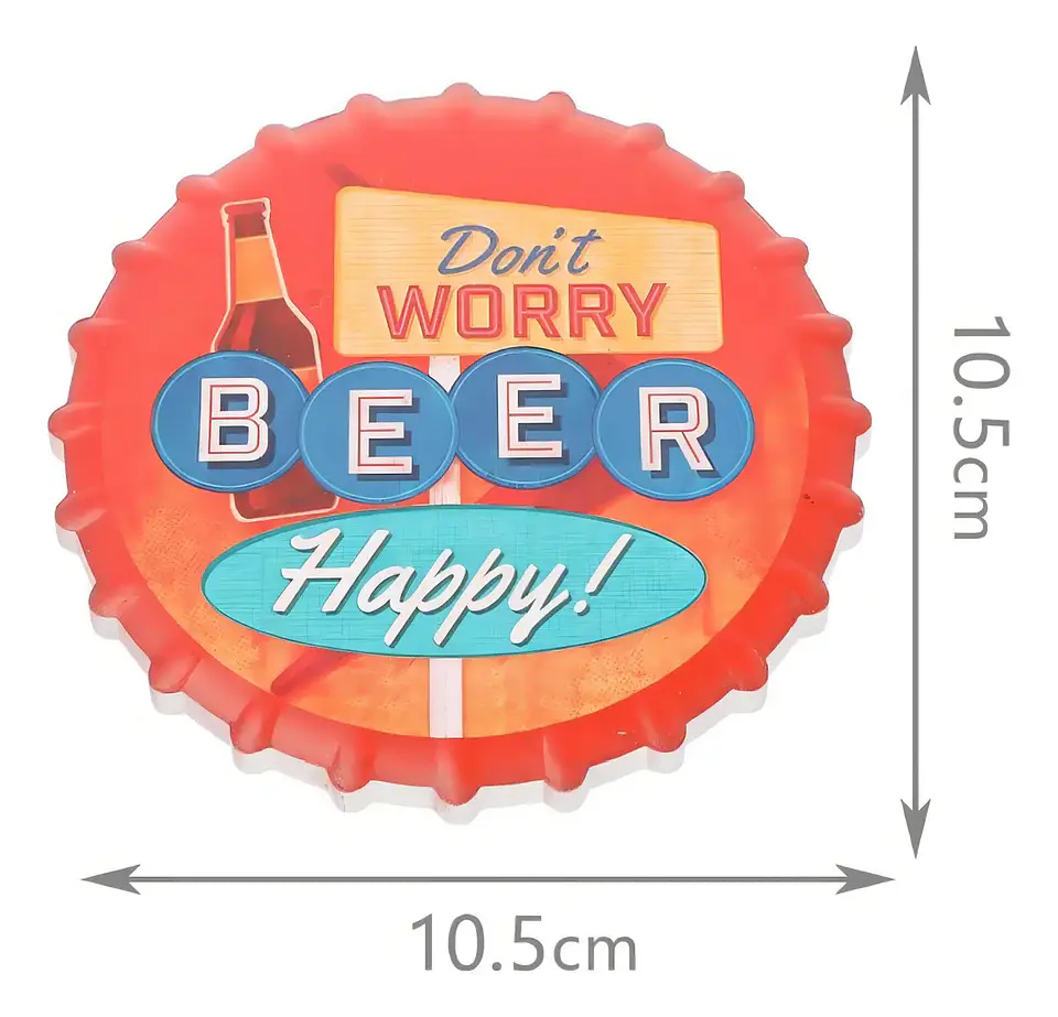 Set 4 Posavasos Diseño Cervecero 3